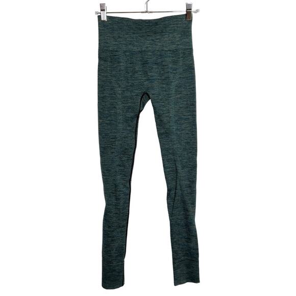 Ivy Park Knit Leggings SIZE S M Green Blue Yoga Pants Beyonce - Picture 2 of 13